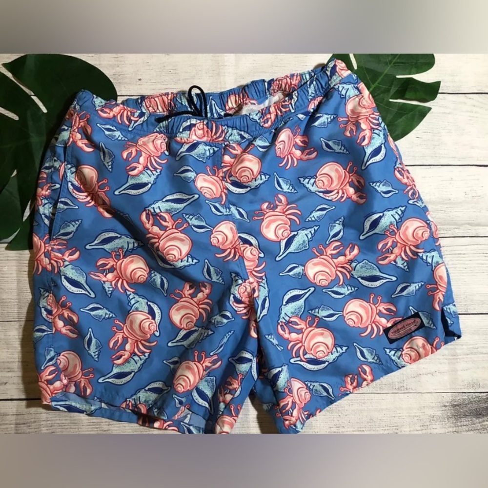 Vineyard Vines Swim Trunks Mens Large Shorts Beach Preppy